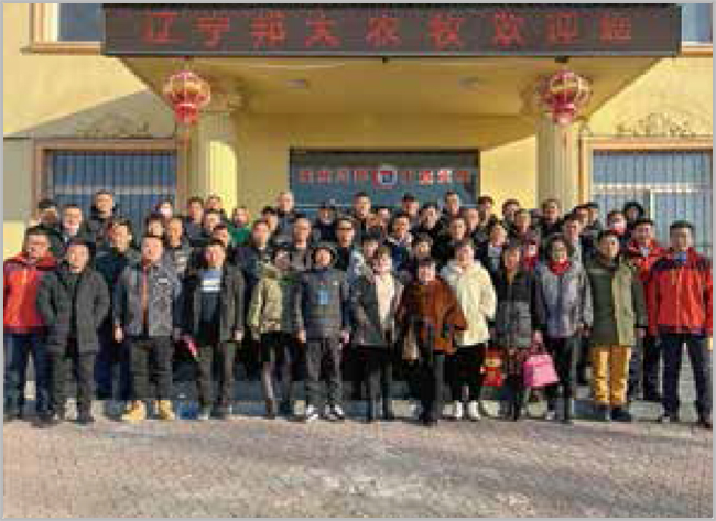 2022年客戶参观合影